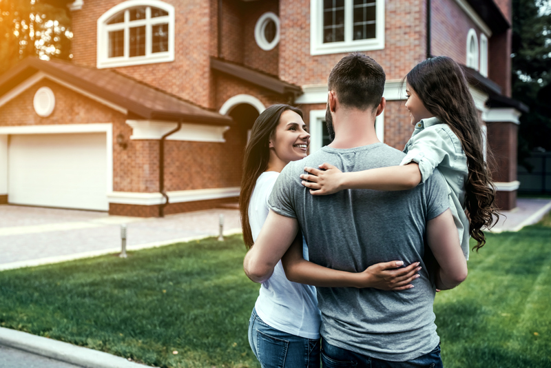 Young couple meet with advisor for mortgage