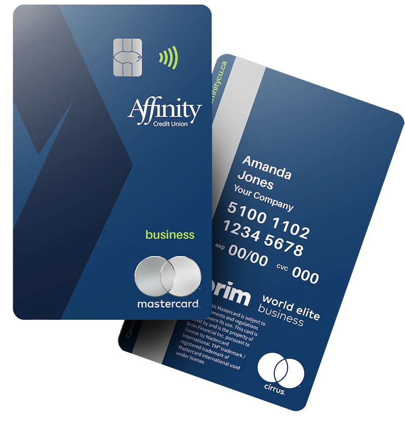 Affinity Business World Master Card