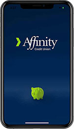 Affinity Mobile intro screen